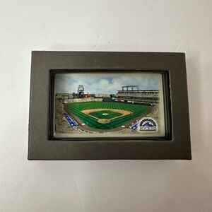 Colorado Rockies Stadium Souvenir Paperweight